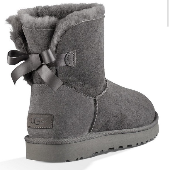 UGG Shoes - UGG Mini Bailey Bow Il Twinface Upper boots suede